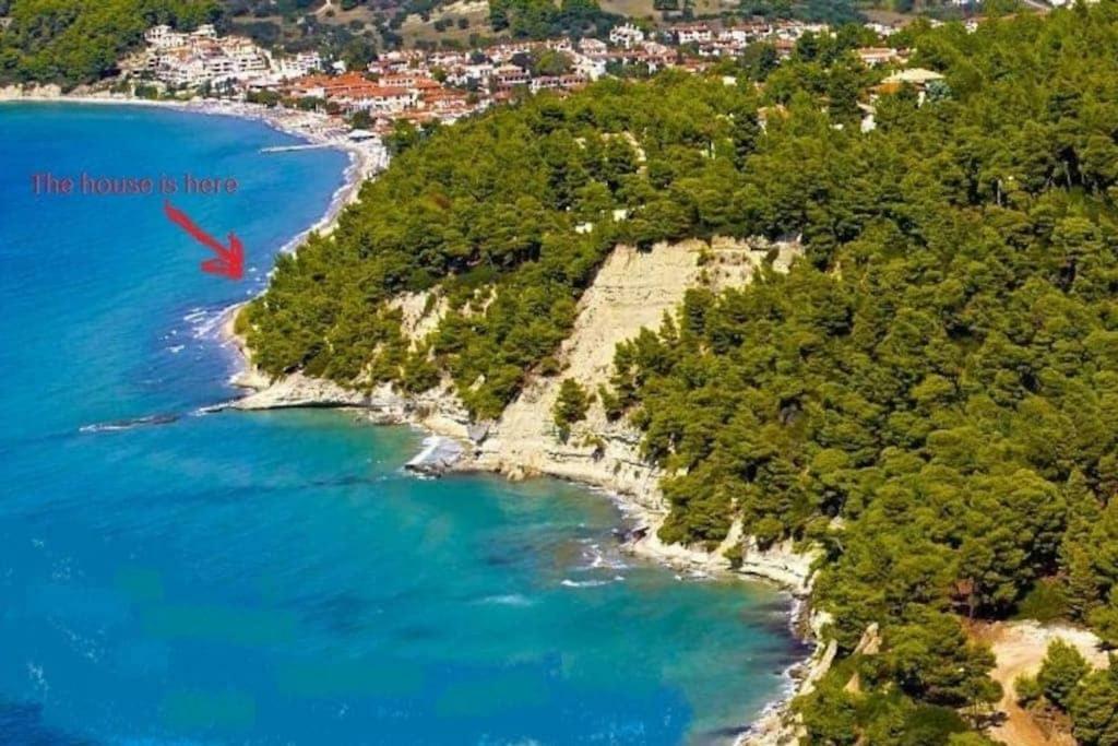 Seaside Beach House Siviri Zewnętrze zdjęcie