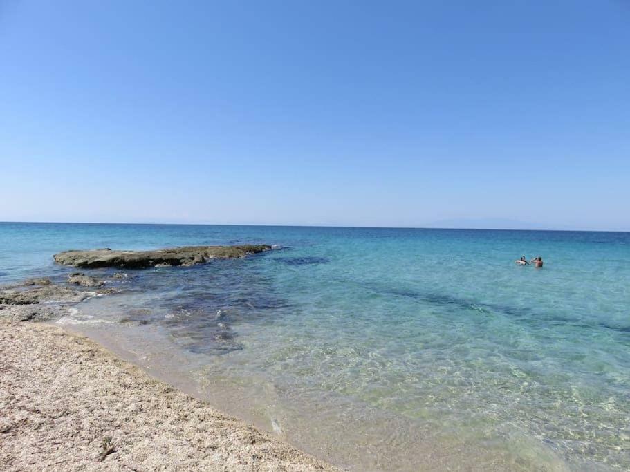 Seaside Beach House Siviri Zewnętrze zdjęcie